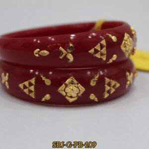 GOLD PASTING POLA SB JEWELLERS SBJ-G-PB-109