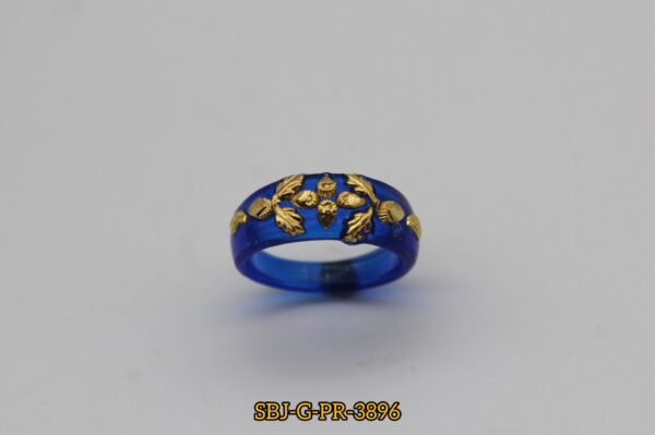 GOLD PLATED POLA RING SB JEWELLERS SBJ-G-PR-3896