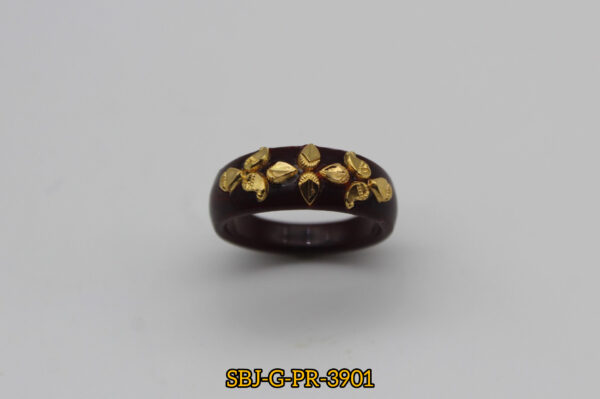 GOLD PLATED POLA RING SB JEWELLERS SBJ-G-PR-3901