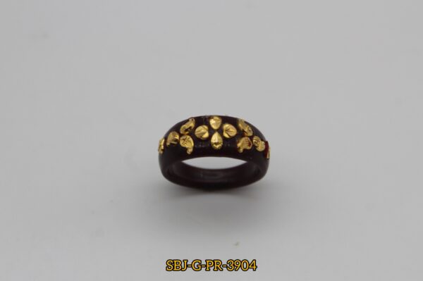 GOLD PLATED POLA RING SB JEWELLERS SBJ-G-PR-3904