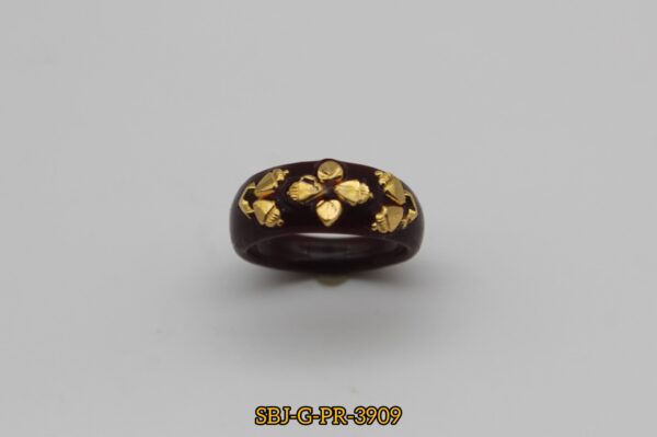 GOLD PLATED POLA RING SB JEWELLERS SBJ-G-PR-3909