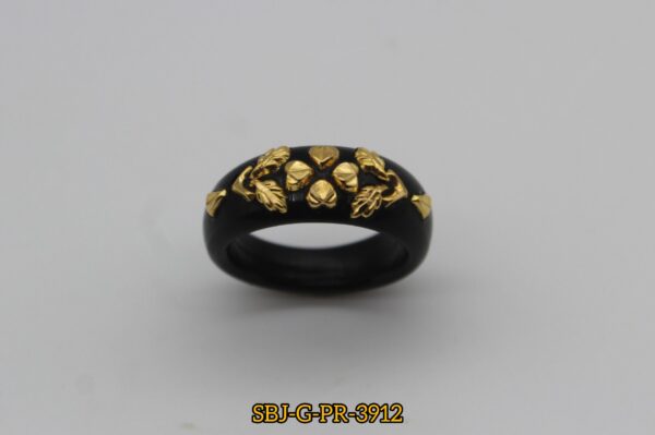 GOLD PLATED POLA RING SB JEWELLERS SBJ-G-PR-3912
