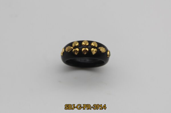 GOLD PLATED POLA RING SB JEWELLERS SBJ-G-PR-3914