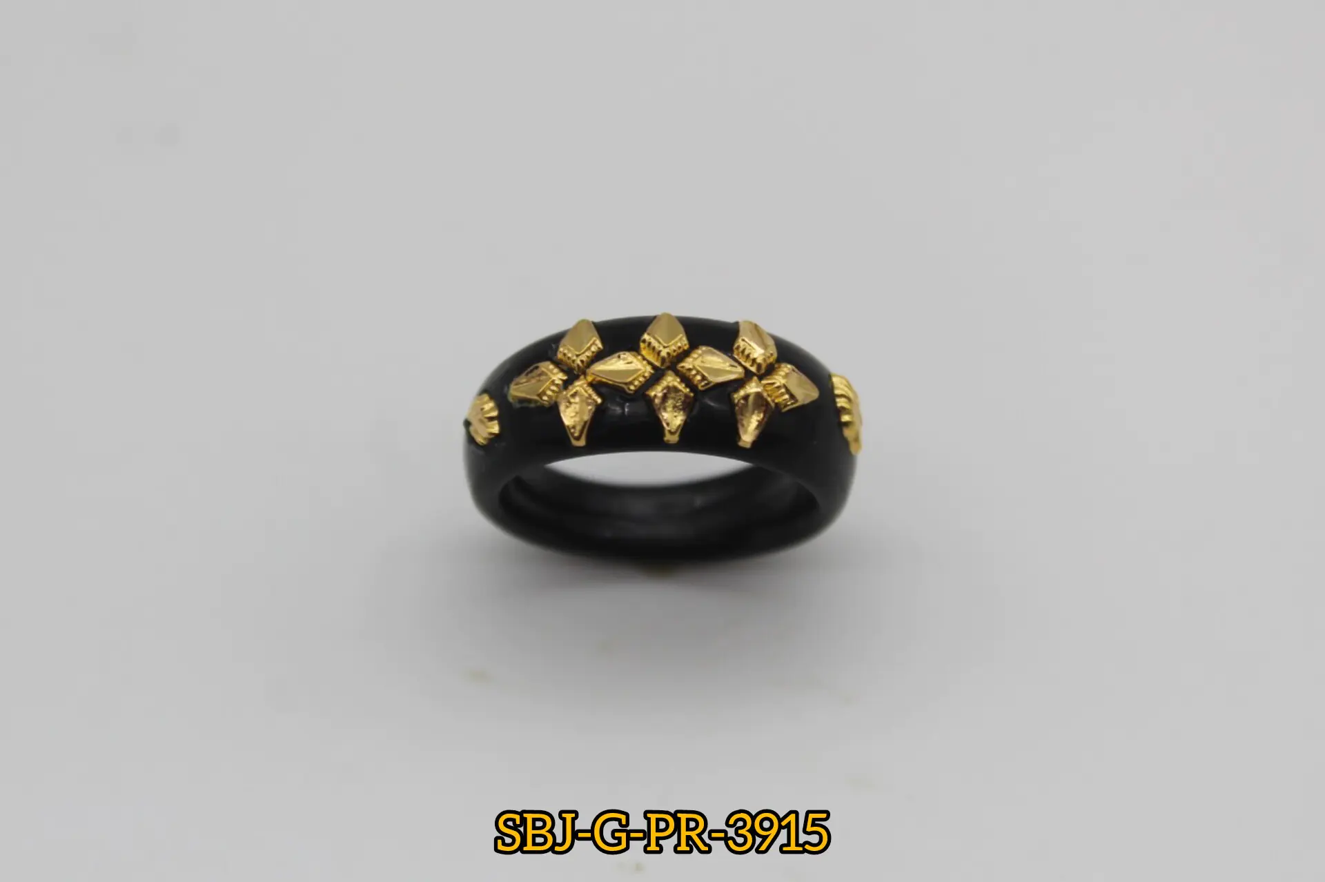 GOLD PLATED POLA RING SB JEWELLERS SBJ-G-PR-3915