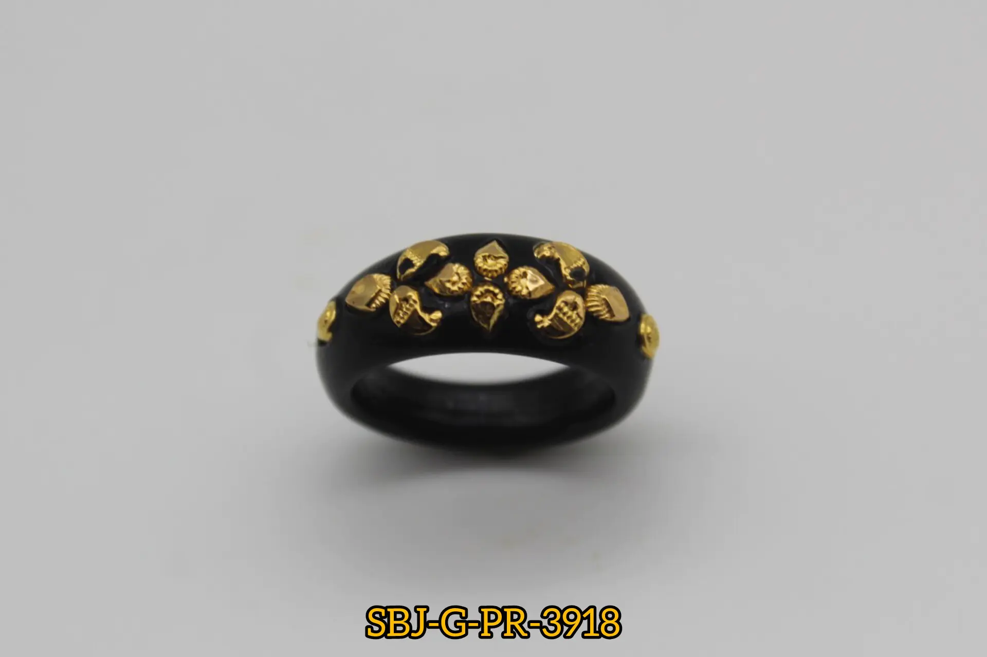 GOLD PLATED POLA RING SB JEWELLERS SBJ-G-PR-3918