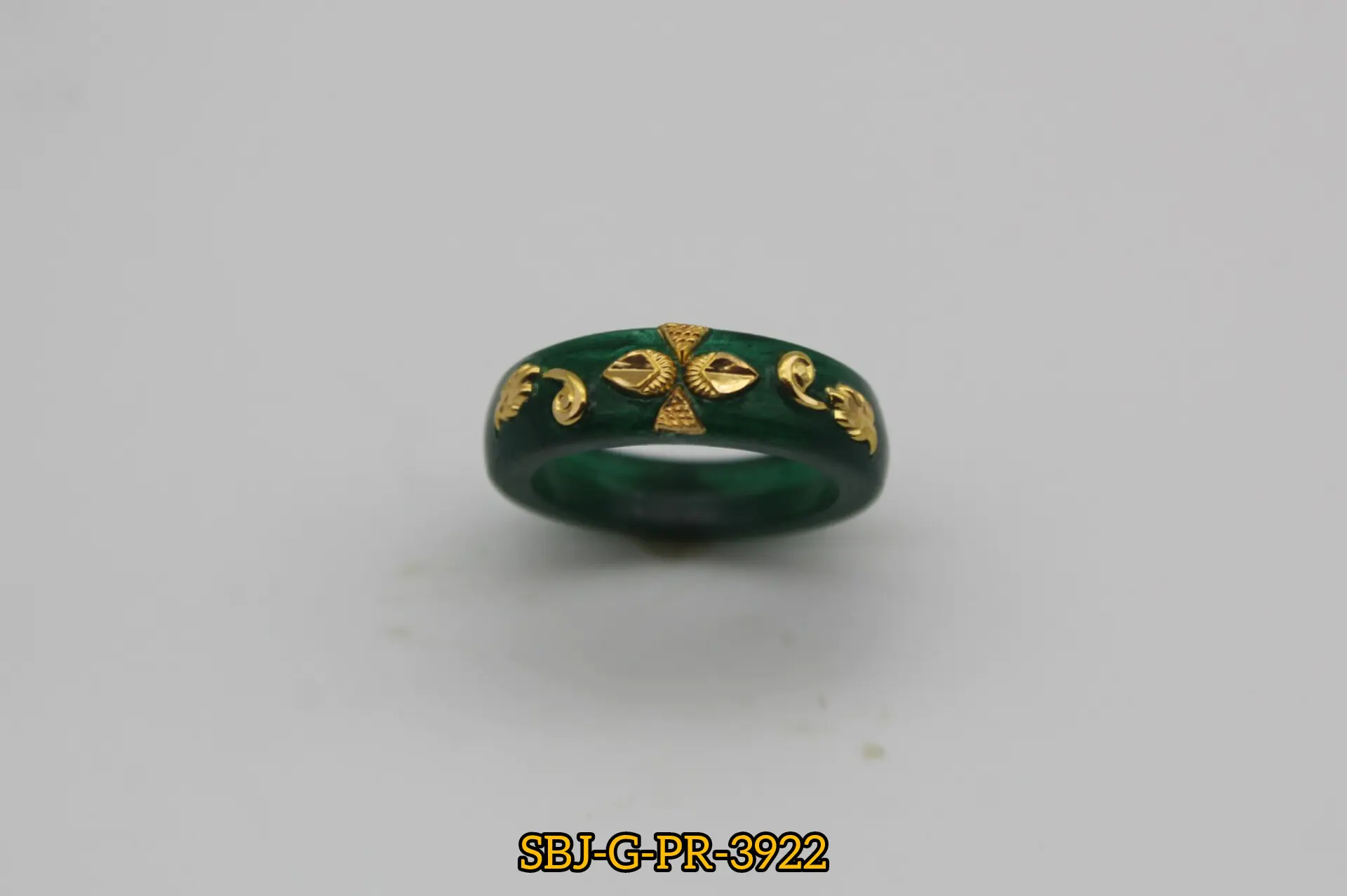 GOLD PLATED POLA RING SB JEWELLERS SBJ-G-PR-3922