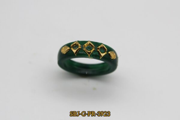 GOLD PLATED POLA RING SB JEWELLERS SBJ-G-PR-3923