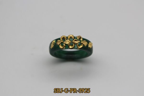 GOLD PLATED POLA RING SB JEWELLERS SBJ-G-PR-3925