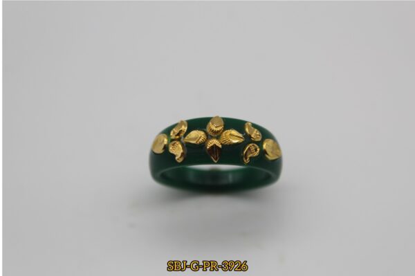 GOLD PLATED POLA RING SB JEWELLERS SBJ-G-PR-3926