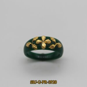 GOLD PLATED POLA RING SB JEWELLERS SBJ-G-PR-3928