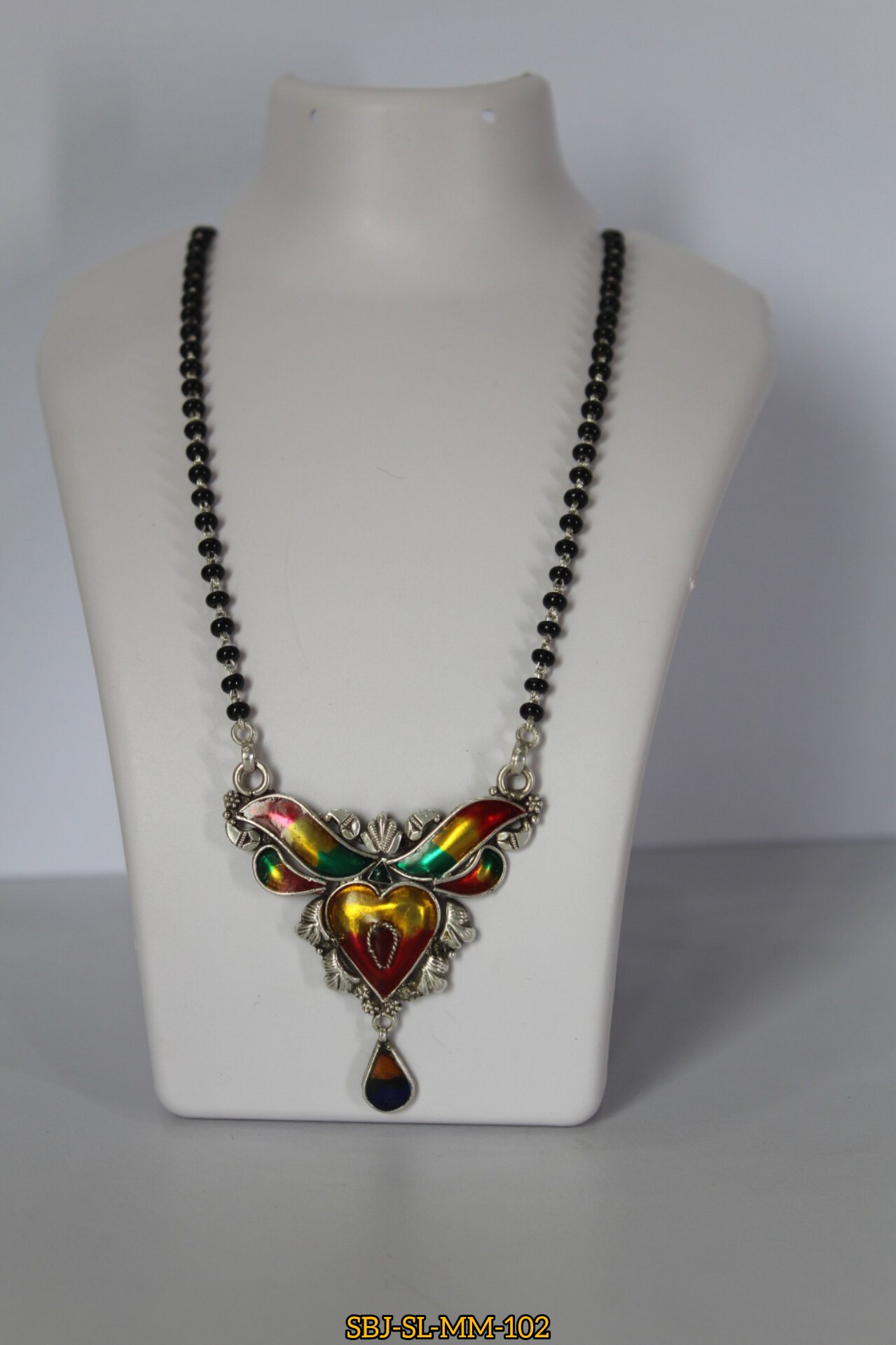 SILVER MANGAL SUTRA SB JEWELLERS SBJ-SL-MM-102