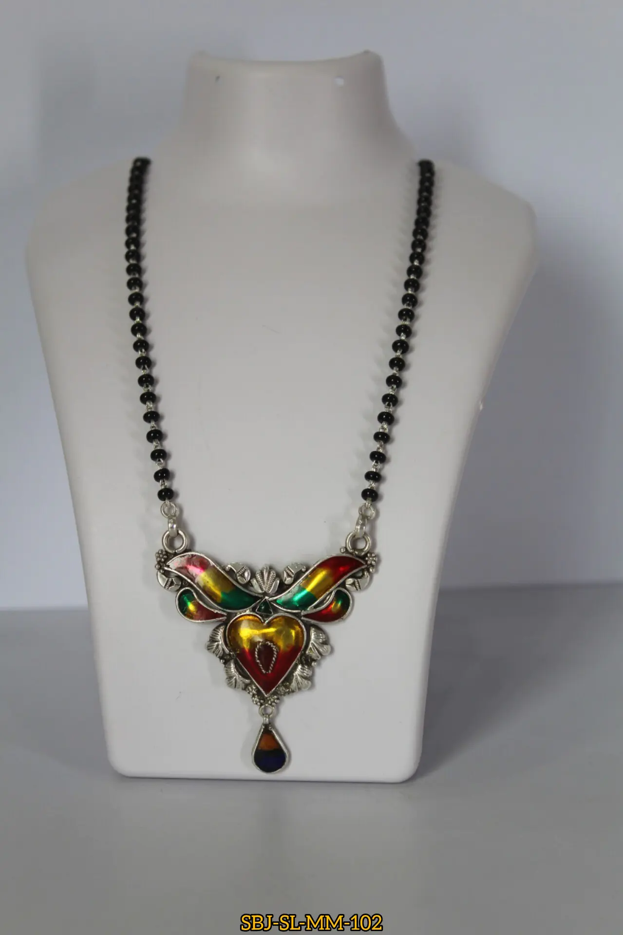 SILVER MANGAL SUTRA SB JEWELLERS SBJ-SL-MM-102