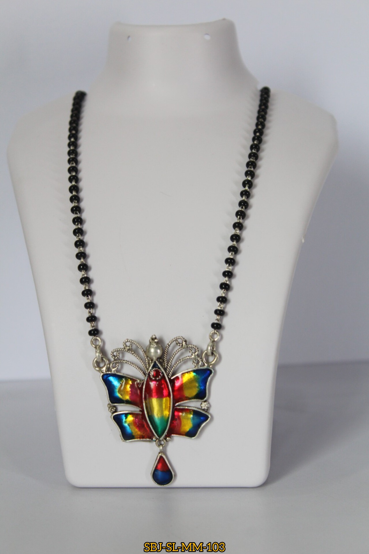 SILVER MANGAL SUTRA SB JEWELLERS SBJ-SL-MM-103