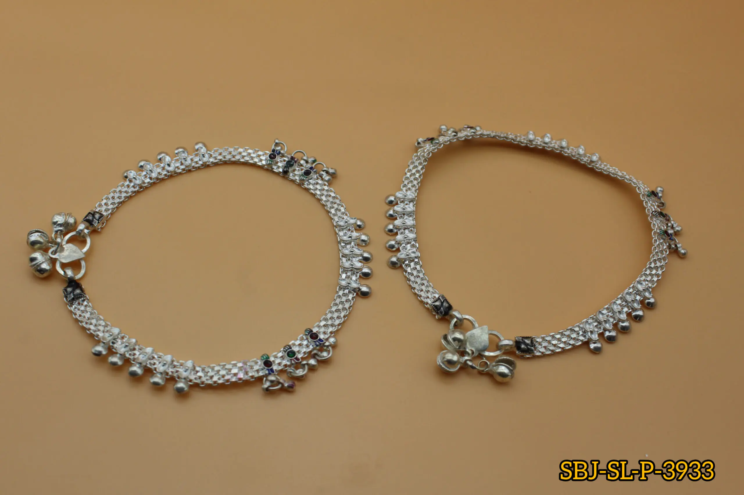 SILVER PAYAL SB JEWELLERS SBJ-SL-P-3933