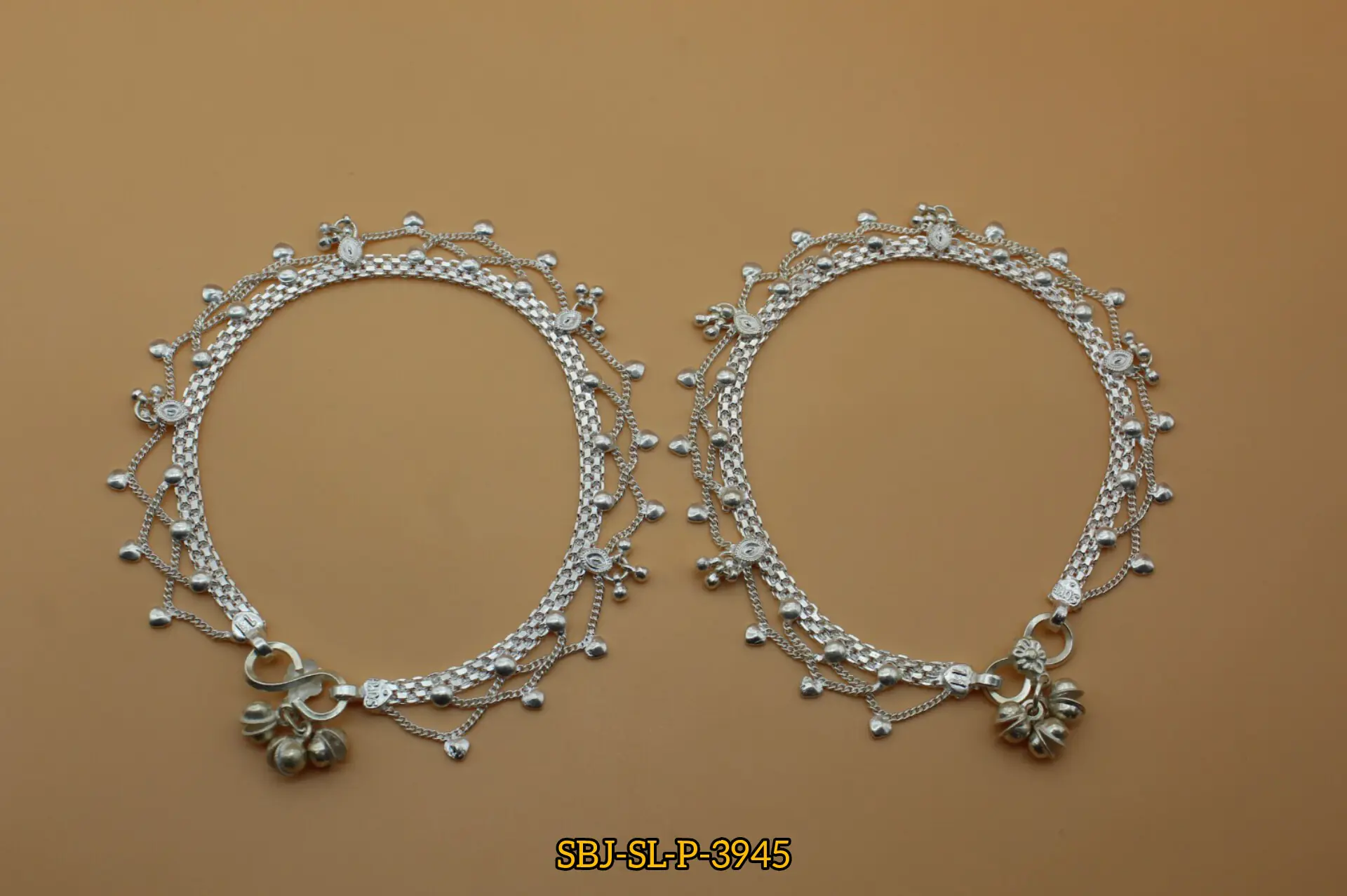 SILVER PAYAL SB JEWELLERS SBJ-SL-P-3945