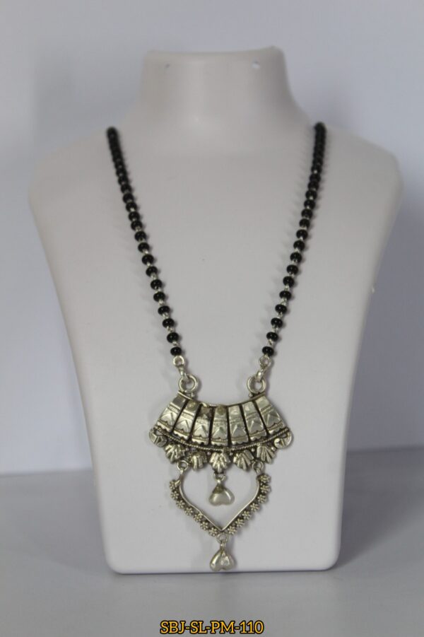 SILVER MANGAL SUTRA SB JEWELLERS SBJ-SL-MM-110