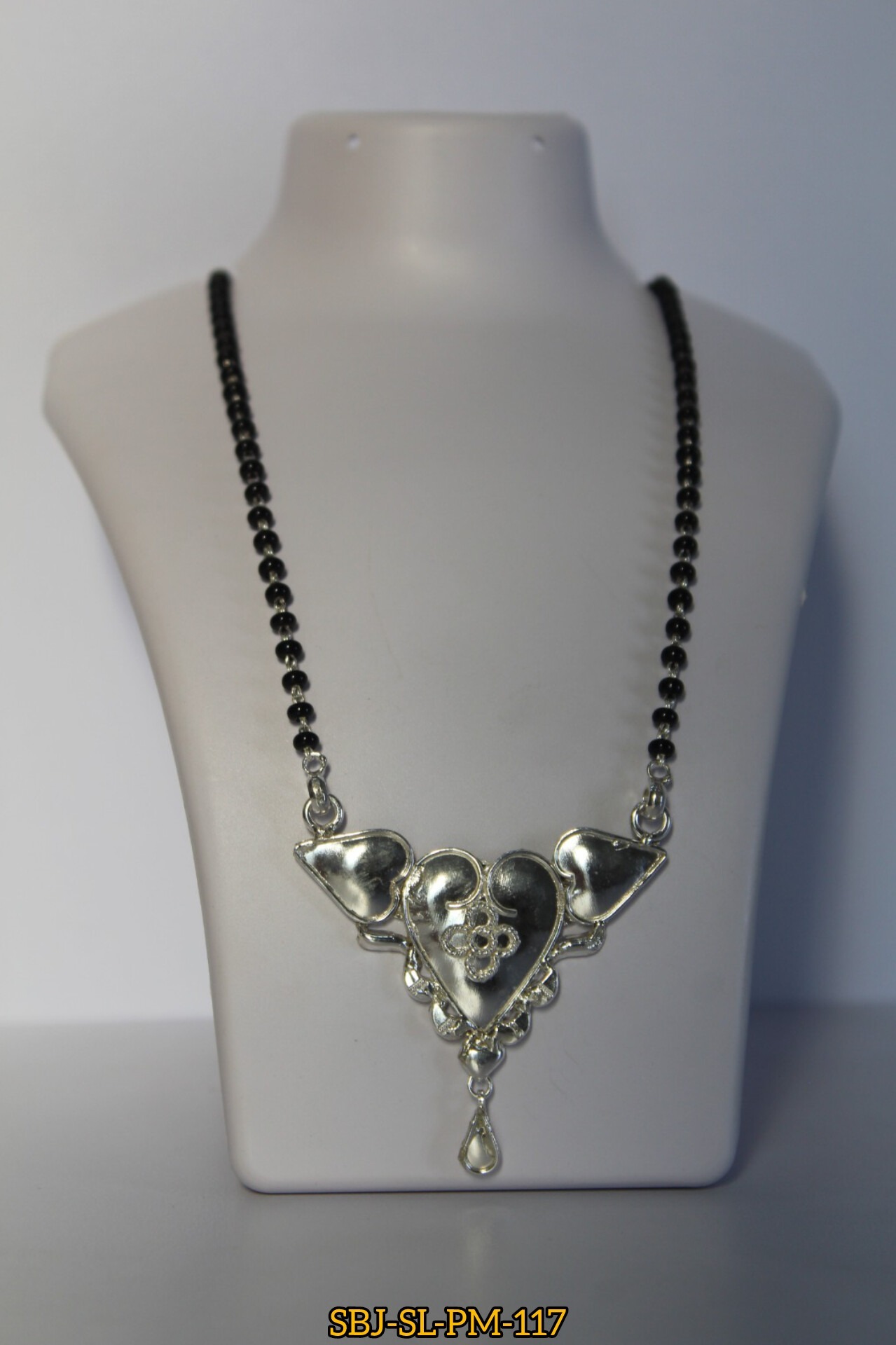SILVER MANGAL SUTRA SB JEWELLERS SBJ-SL-MM-117