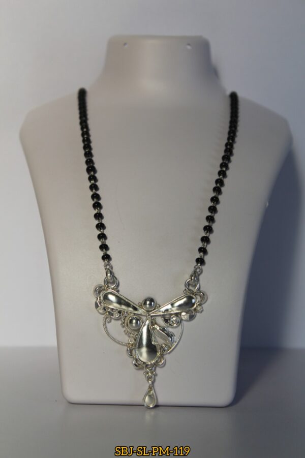 SILVER MANGAL SUTRA SB JEWELLERS SBJ-SL-MM-119