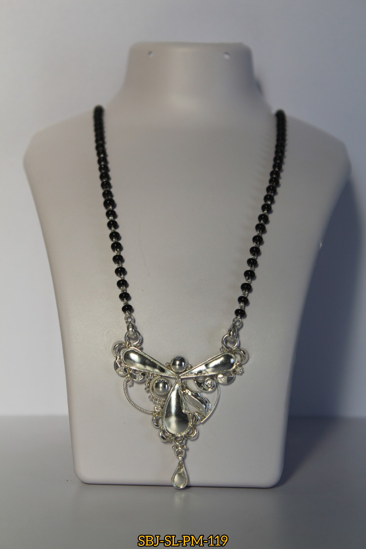 SILVER MANGAL SUTRA SB JEWELLERS SBJ-SL-MM-119