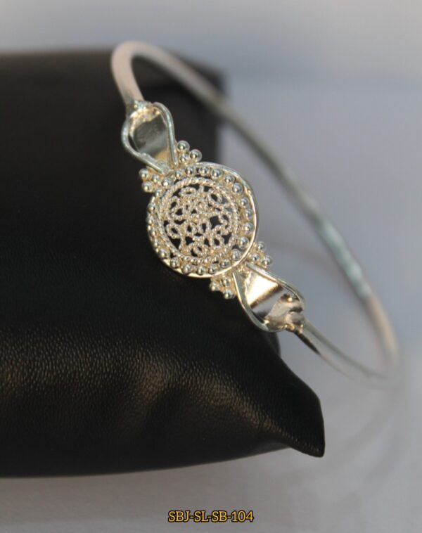 SILVER BANGLE SBJ-SL-SB-104