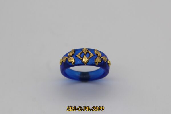 GOLD PLATED POLA RING SB JEWELLERS SBJ-G-PR-3899